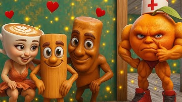 Tung Tung Sahur sad love Story Ballerina Cappuccina & Son in Granny House | funny horror animation