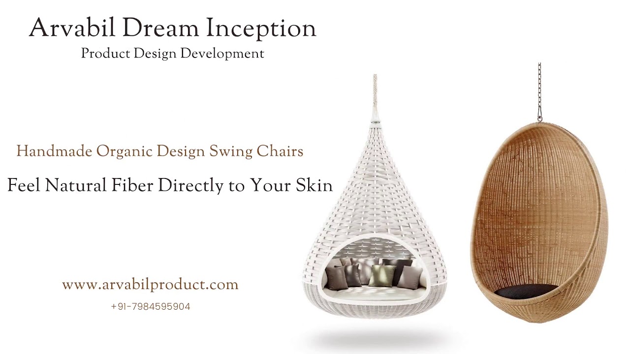 Organic and Handmade Design Furniture | Hanging Swing Chair | Swing