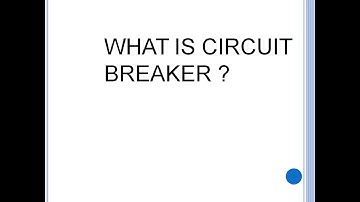 CIRCUIT BREAKER//THUNDER CLOUD//WHAT IS CIRCUIT BREAKER?