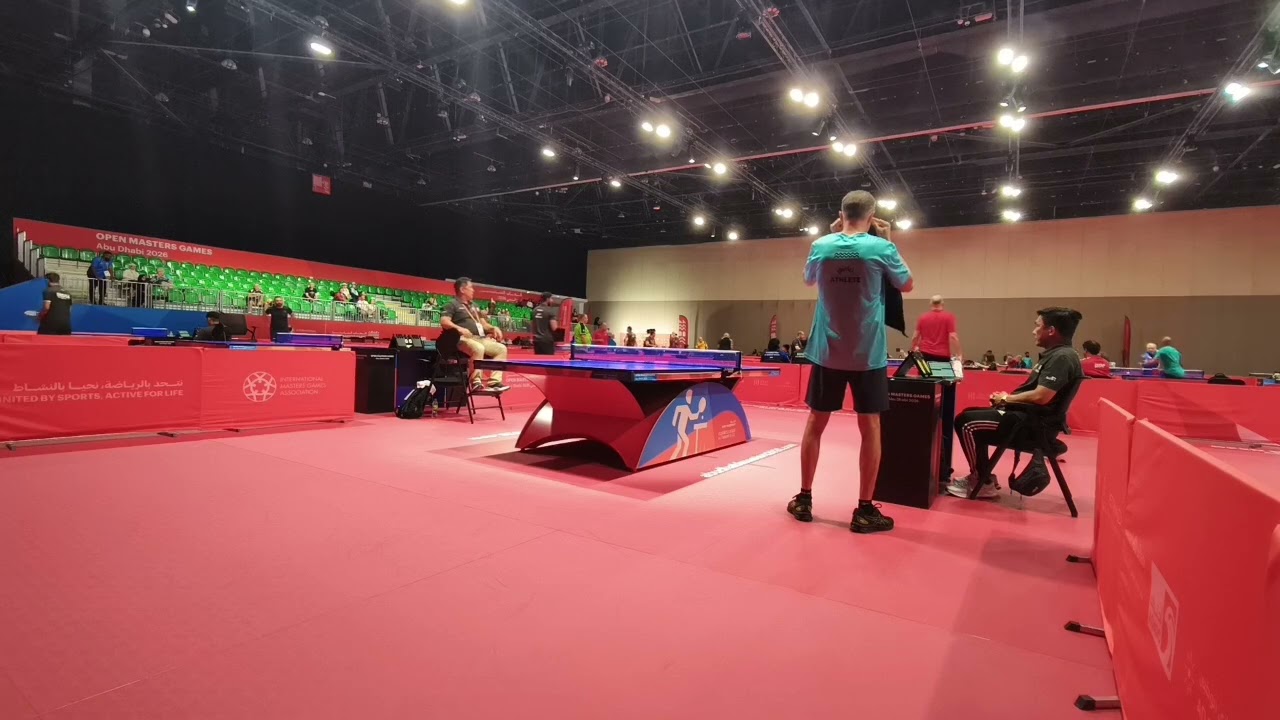 OPEN MASTERS GAMES WORLD SPORTS 2026 AT ABU DHABI UAE 🇦🇪 CENTRO ADNEC SPORTS COMPLEX. COACH D. UY