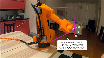 Arduino Mini Robot Arm 6DOF Lineal
