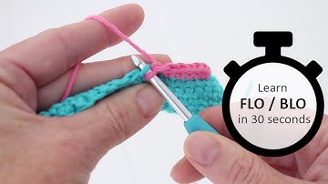 Front loops only & back loops only