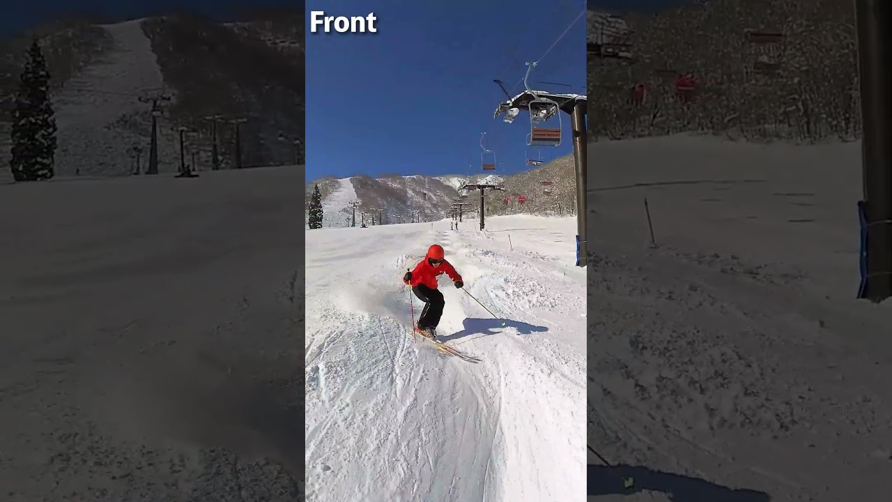 【コブ上達のコツ】バンク部にトップが当たるまでターンを待つべし #コブ #ski #コブの極意 #skiing #コブの極意 #コブの滑り方 #コブの滑り方 #コブレッスン