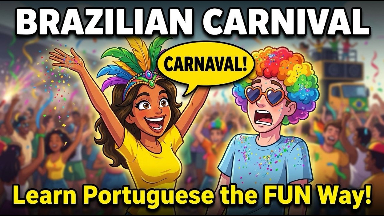 Going to Carnival in Brazil 🇧🇷 | Portuguese for Beginners (For Americans)