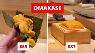 $55 vs $87 Omakase in Tokyo - Manten Sushi & Sushi Ya | Japan EP7