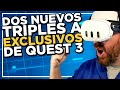 NUEVOS TRIPLES A para QUEST 3, estadísticas de STEAMVR y se PIRA de META alguien importante