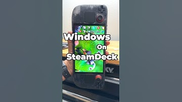Windows on a Steam Deck #handheldgaming #steamdeckoled