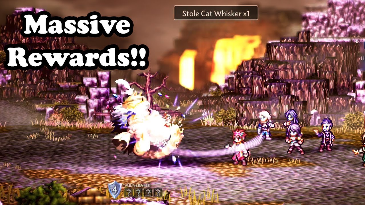 Победите Пухлую Кэт с ОГРОМНЫМИ НАГРАДАМИ!!! - Octopath Traveler 0