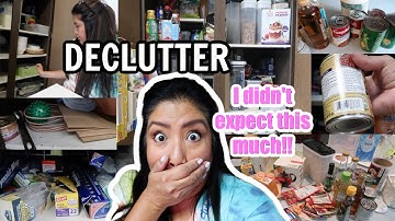PANTRY DECLUTTER WITH ME | I DIDN