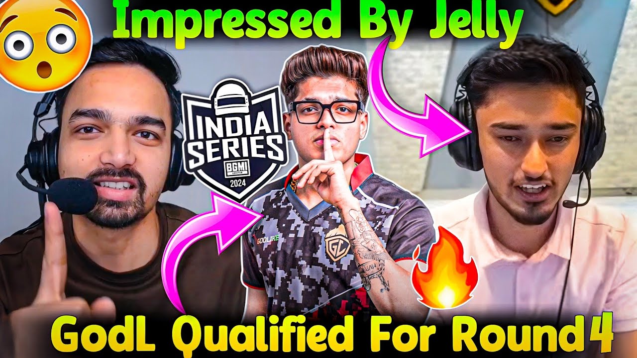 Mazy Impressed By Jelly IGLing😲 GodLike Qualified For BGIS Round 4...💛 ...