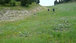 Marche Nordique La Vanoise Arrivée