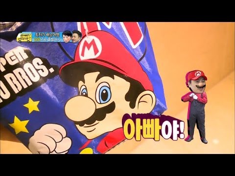[HOT] 아빠 어디가 - '테리우스? 개뿔! 슈퍼마리오야' 아내 혜원, 리환아빠에게 돌직구 던져 20140615