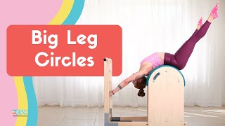 Big Leg Circles on the Ladder Barrel | Online Pilates Classes
