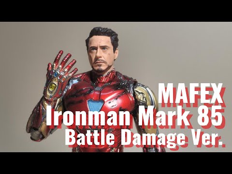 アメコミ MAFEX IRON MAN MARK85 BATTLE DAMAGE NEW Medicom Toy MAFEX No.195 Iron Man Mark85 BATTLE DAMAGE