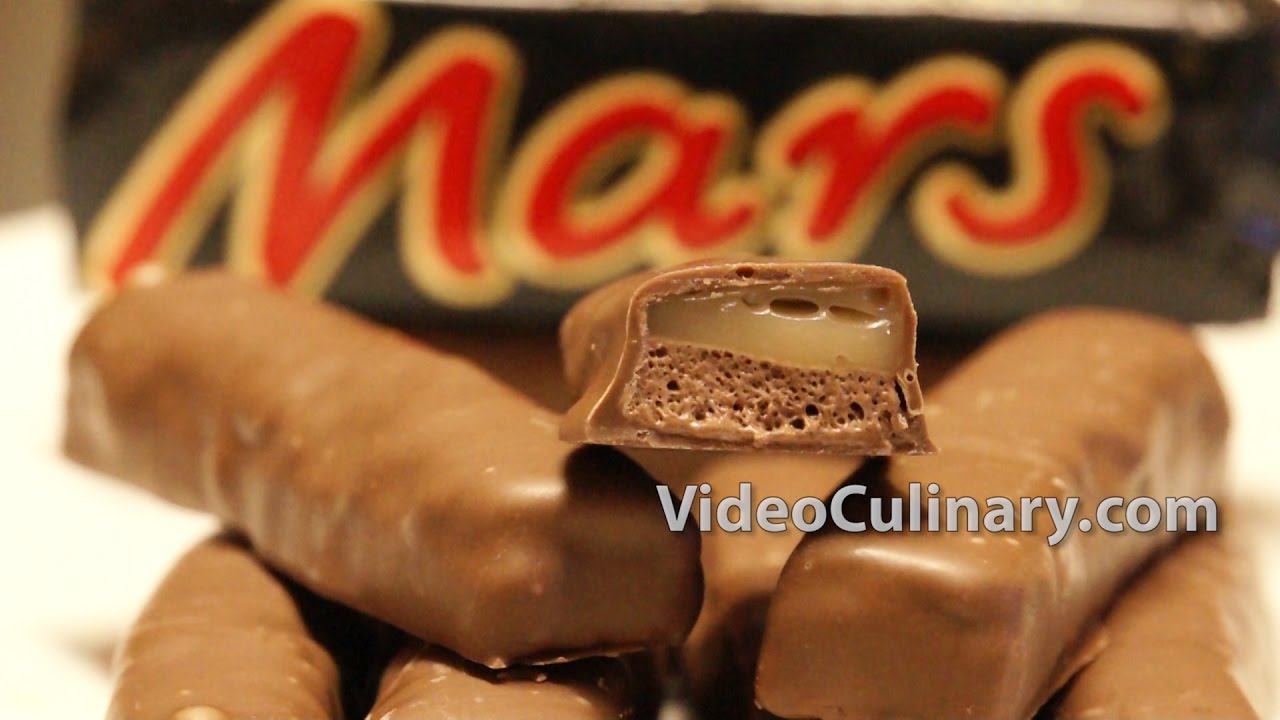 Homemade Mars Chocolate Bars Recipe - VideoCulinary.com 