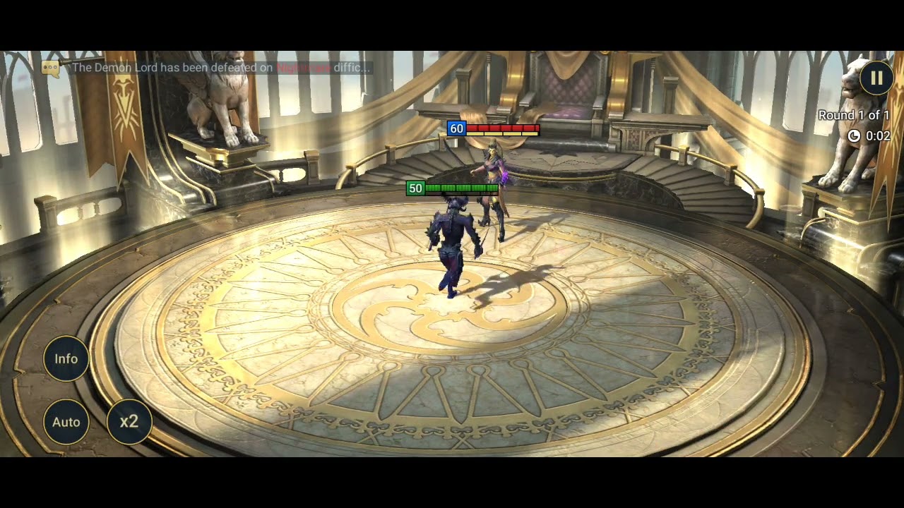 Hellfreak (15 power) vs Kreela Witch-Arm (58 power) MANUAL fight