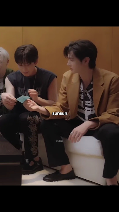 Sunsun in their own world #sunsun #enhypen