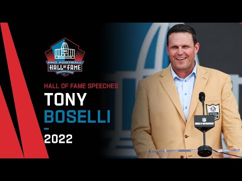 Tony Boselli's Full Hall of Fame Speech | 2022 Pro Football Hall of Fame