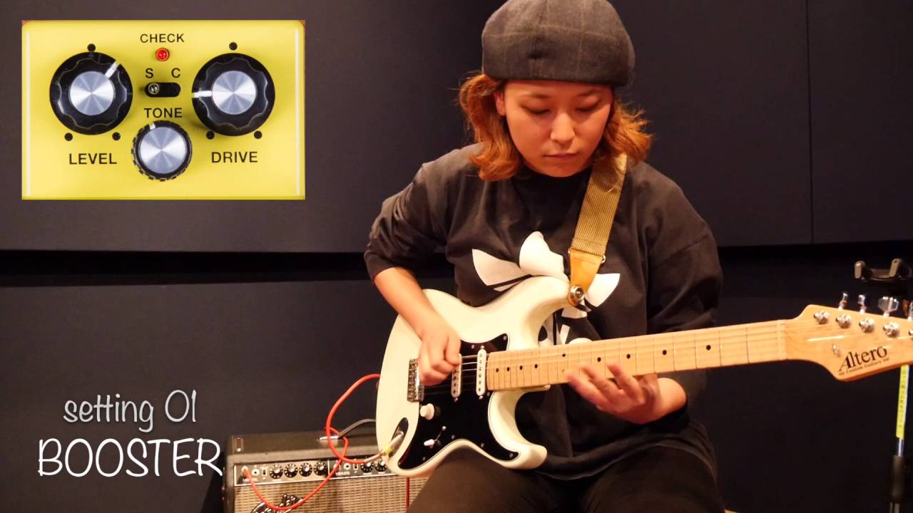 tricot キダ モティフォ×BOSS SD-1W SUPER OverDrive