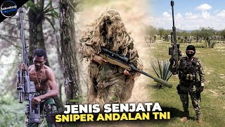 Selain Buatan Pindad! ini 10 Jenis Senjata Sniper Paling Mematikan yang di Miliki Pasukan TNI