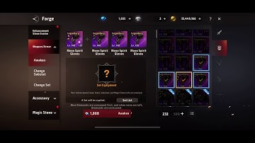 How to awaken a Legendary☆ gear to a Legendary☆ Set gear A3:Still Alive