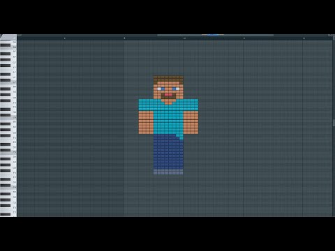 как звучит стив из майнкрафт на пианино - MIDI искусство