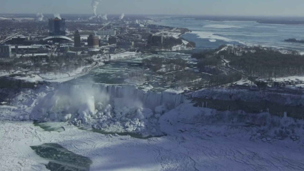 Frozen falls create winter wonderland, boost year round tourism