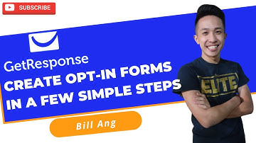 How To Create Opt-In Forms In GetResponse | No Hosting Required! | Full Tutorial & Demo