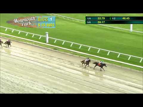video thumbnail for MONMOUTH PARK 05-15-22 RACE 1