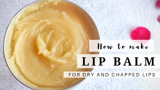 DIY Lip Balm Recipe