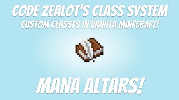 Mana Altars in Vanilla Minecraft! | Code Zealot