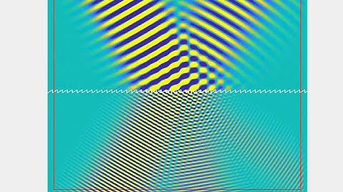 FDTD (Finite Difference Time Domain), 2 Dimension, Diffraction, Sawtooth Grating