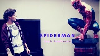 louis tomlinson //  SPIDERMAN