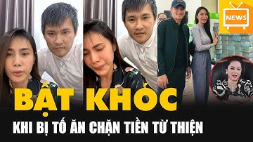 Thủy Tiên bật khóc trên livestream khi bị tố ăn chặn tiền từ thiện | Tin Tức Mới
