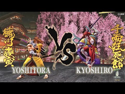 LEVEL 5 Yoshitora Tokugawa VS Kyoshiro Senryo Samurai Shodown 2019 BATTLE TUTORIAL