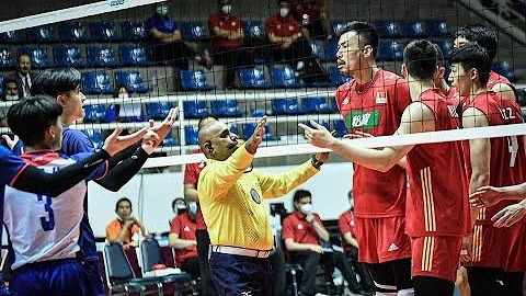 男排亚洲杯中国vs中国台北出现争议一幕，戴卿尧吃了两张牌被罚下 - 天天要闻