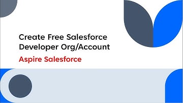 Create Salesforce Free Developer Org | Salesforce Free Account | Salesforce tutorial Video