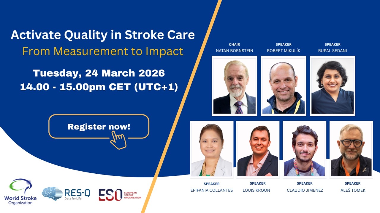 Activate Quality in Stroke Care – recording now available