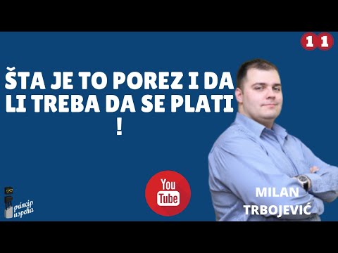 Video: Što Je Porez