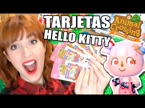 Probamos las tarjetas de Hello Kitty (Unboxing + Review) | ACNL WELCOME AMIIBO