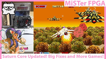 MiSTer FPGA Sega Saturn Core New Build! Another HUGE Update to Core Performance
