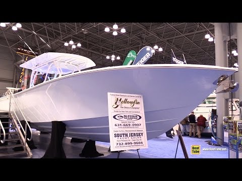 2015 Yellowfin 39 Fishing Boat - Walkaround - 2015 New York Boat Show