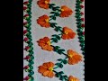 Hand embroidery art/Beautiful and easy Borderline embroidery design for learners.