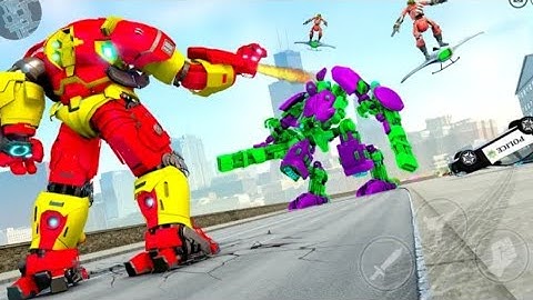 Optimus Prime Multiple Transformation JetRobot Car Game 2023- Android Gameplay dhalibabu09 p2