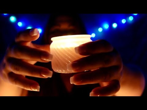 ASMR LIGHTING ALL MY CANDLES 🕯🕯🕯🕯 CANDLE / GLASS TAPPING, WHISPERING ✨1080p✨