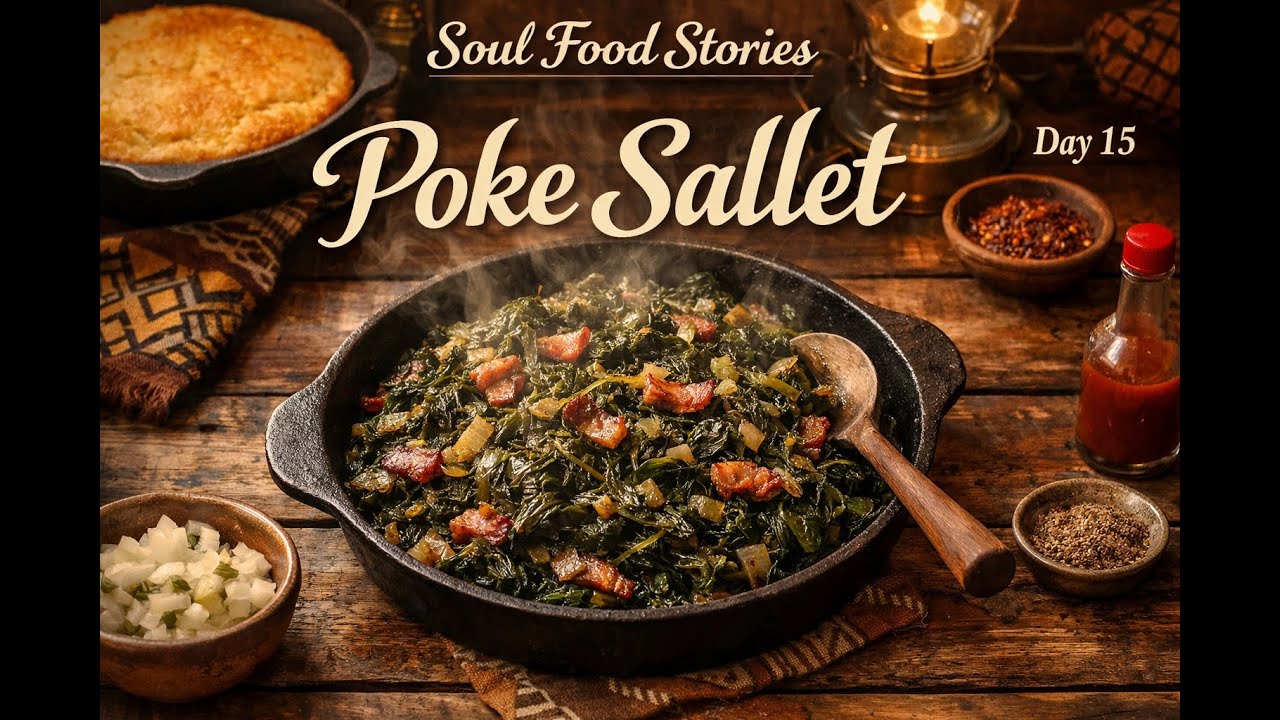 Soul Food Stories | Day 15 Poke Sallet