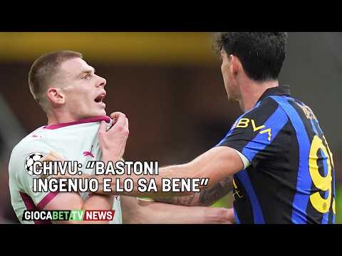 Video Inter - Chivu: Bastoni ingenuo e lo sa