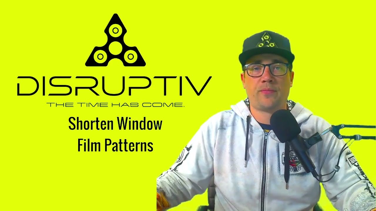 How to Shorten a Window Film Pattern