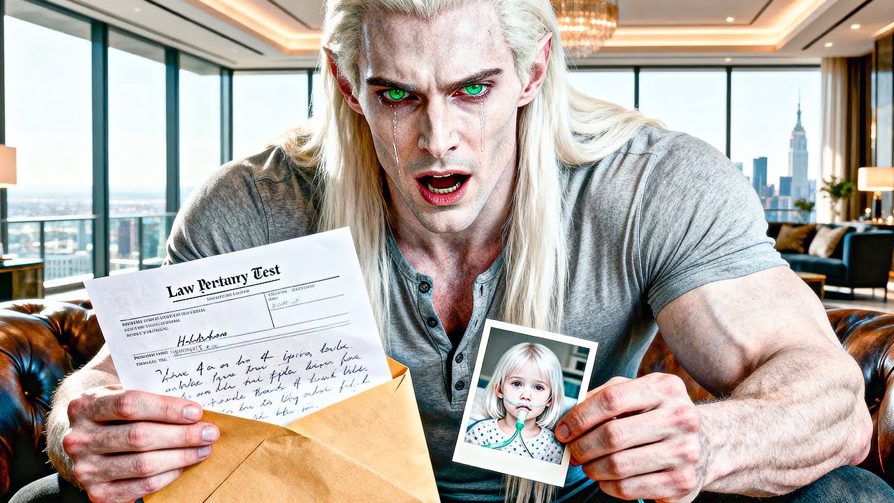 Vampire Lord Opened Envelope From Law Firm — Paternity Test And Note: 