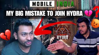 DYNAMO BIG MISTAKE 💔 AYUSH EXPOSED HYDRA CLAN🤬? #dynamo #bgmi #ayush